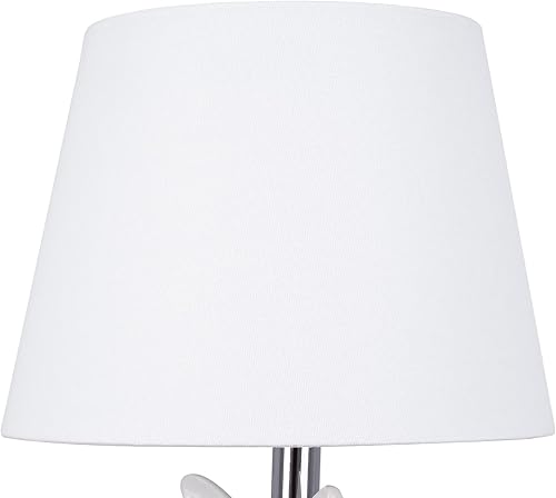 Miniatura 2 de Catalina Lighting 23109-000 Lámpara de escritorio de cerámica con diseño de bulldog francés, lámpara de mesa para oficina, dormitorio o dormitorio,