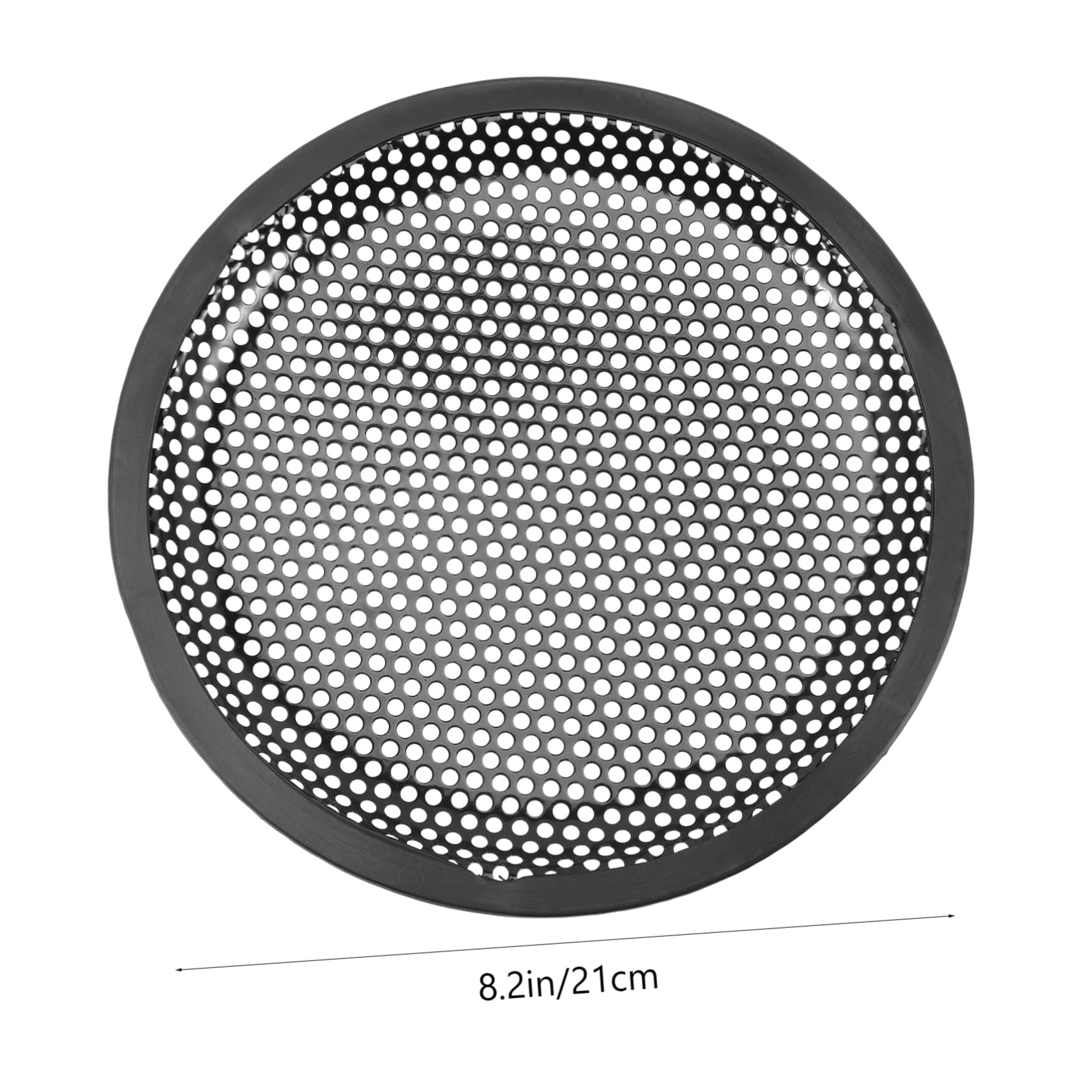 Angoily 8 Inch Subwoofer Speaker Net Cover Mesh Grill for Outdoor Speaker Protection and Decoration Random Style