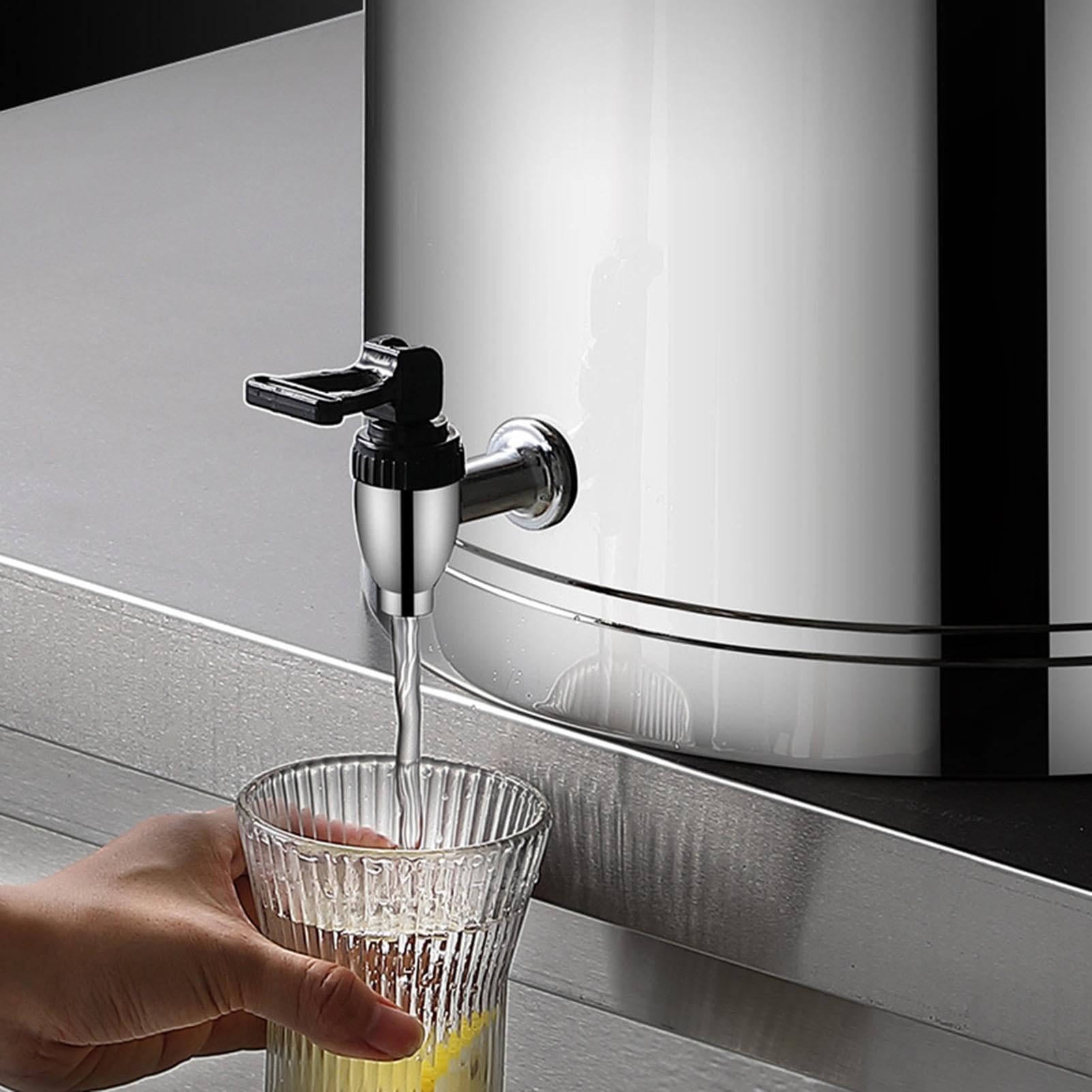 Dispensador de Bebidas para Cubo Aislado Hermético Alimenticio | Dispensador de Agua y Bebidas con Grifo para Café, Té, , Limonada, Picnic, Cafetería, Restaurante,