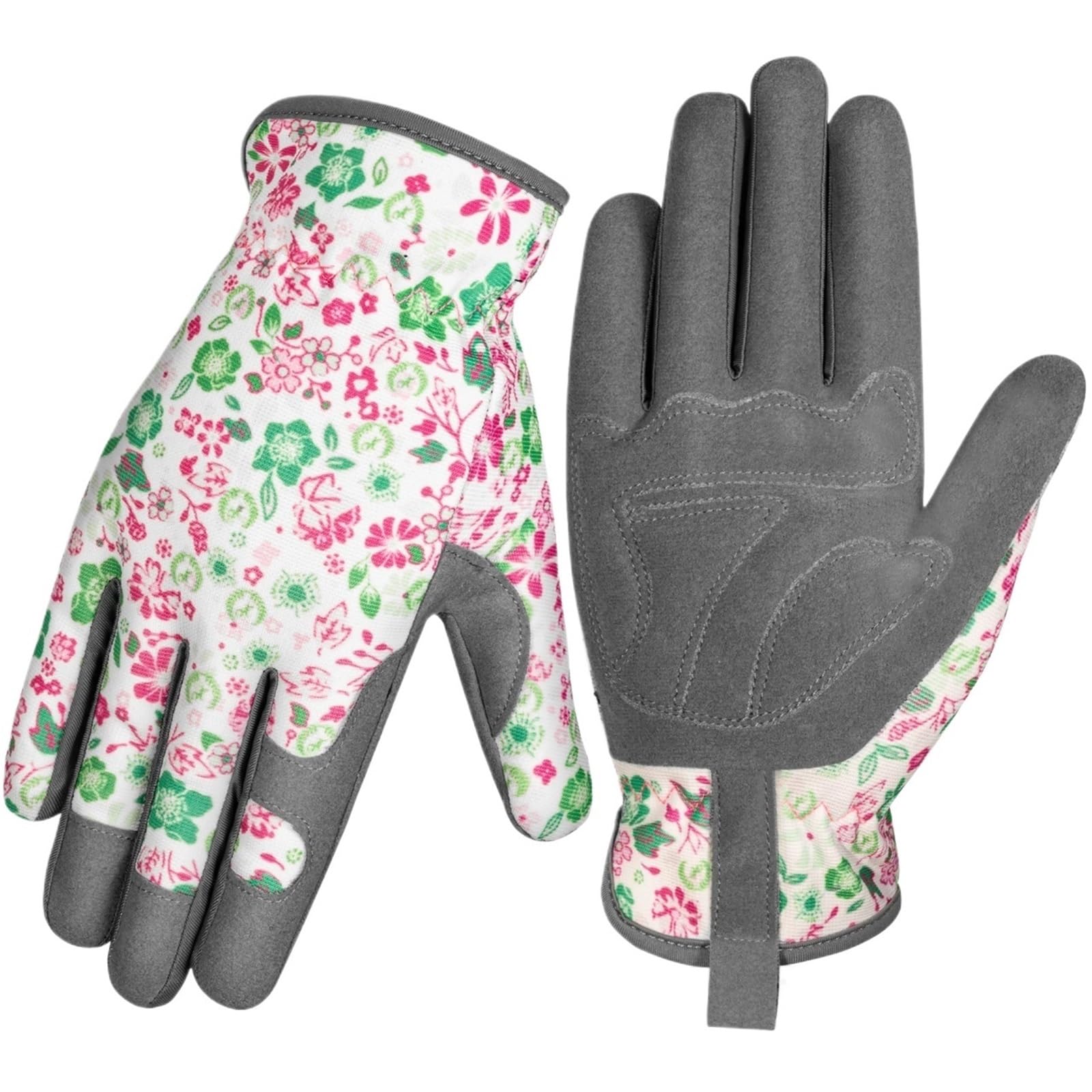 Guanti Da Giardinaggio Guanti da giardino Guanti da lavoro for diserbo anti-spina Traspiranti resistenti alla perforazione for il lavoro quotidiano di scavo e piantagione floreale Guanti Multifunziona