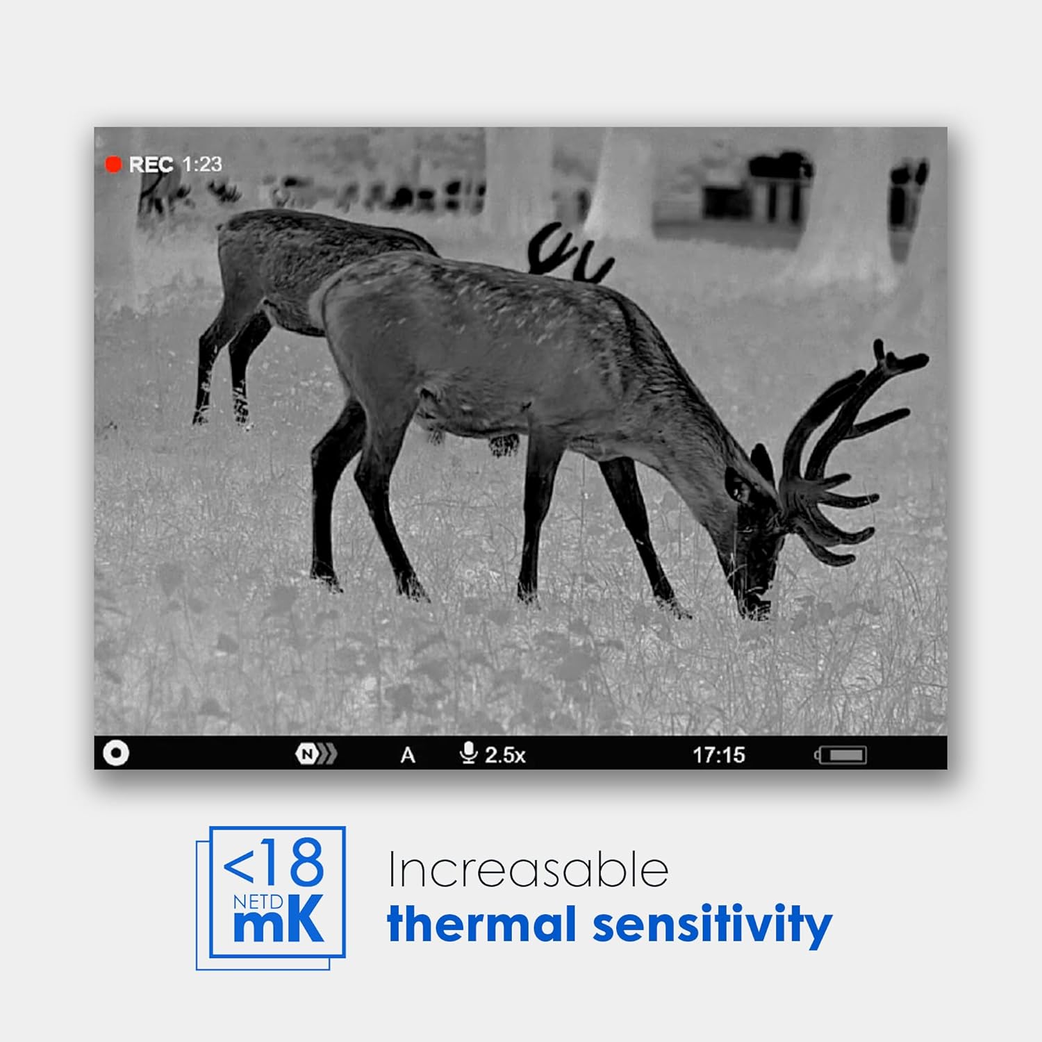 Pulsar Merger LRF XP35 Thermal Imaging Binoculars with Laser Range Finder