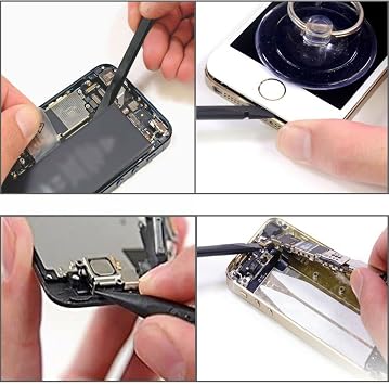 3 Pcs Hard Plastic Curve Spudgers Pry Open Tool Mobile Phone iPod iPad Android Tablet Laptop Electronics Cracked Screen Replacement Repair