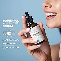 Vista 7 de Suero de vitamina C para rostro con retinol y ácido salicílico – Tratamiento de manchas de acné para limpiar la piel con niacinamida, ácido