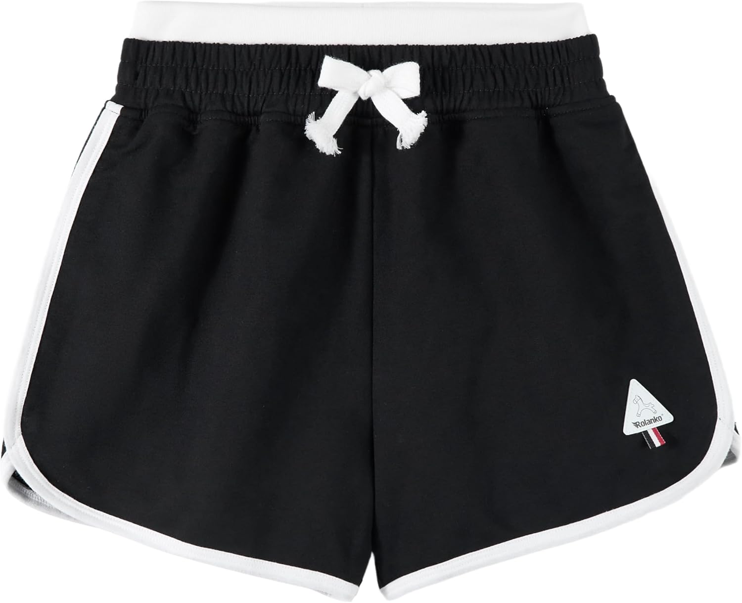 Rolanko Girls' Active Dolphin Shorts for Girls 3 Packs Kids Bike Running Summer Beach Athletic Sports 4-14 Years