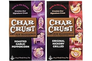 Original Hickory Grilled and Roasted Garlic Peppercorn Char Crust Seasoning