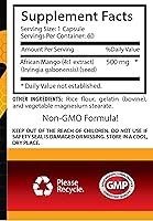 Vista 5 de Fruta de mango africano - EXTRACTO DE MANGO AFRICANO 500 - Control de peso, suplemento de apoyo al estado de ánimo, mejores suplementos energéticos