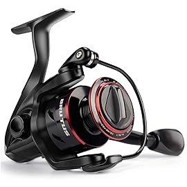 KastKing Brutus Spinning Reel, Freshwater Spinning Fishing Reels, Graphite Frame, CNC Aluminum Spool, 5.2:1 Gear Ratio, 4+1 Ball Bearings