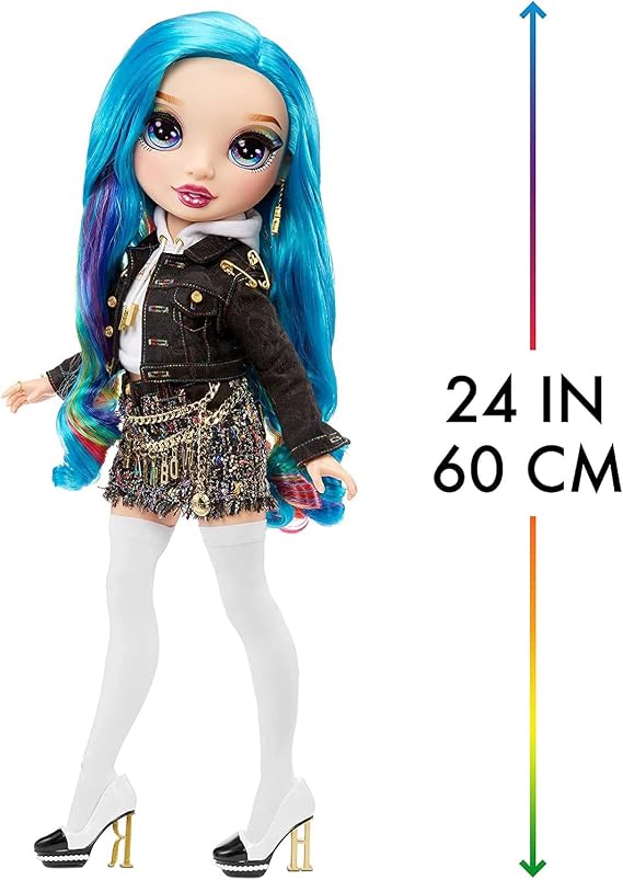 Rainbow High Large Doll - Toy for Kids - 60 cm Special Edition Fashion Doll - 35 cm Multicolored Rainbow Hair & 25+ Accessories, Great Gift for Children, For Ages 6-12 Years Old