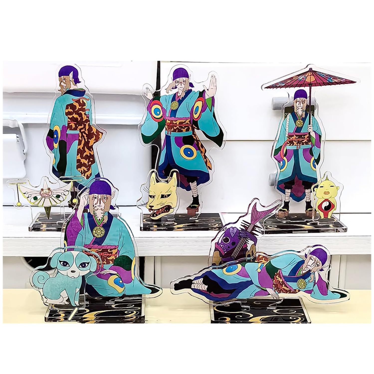 Amazon.co.jp: モノノ怪 薬売り アクリルスタンド グッズ 5個セット  