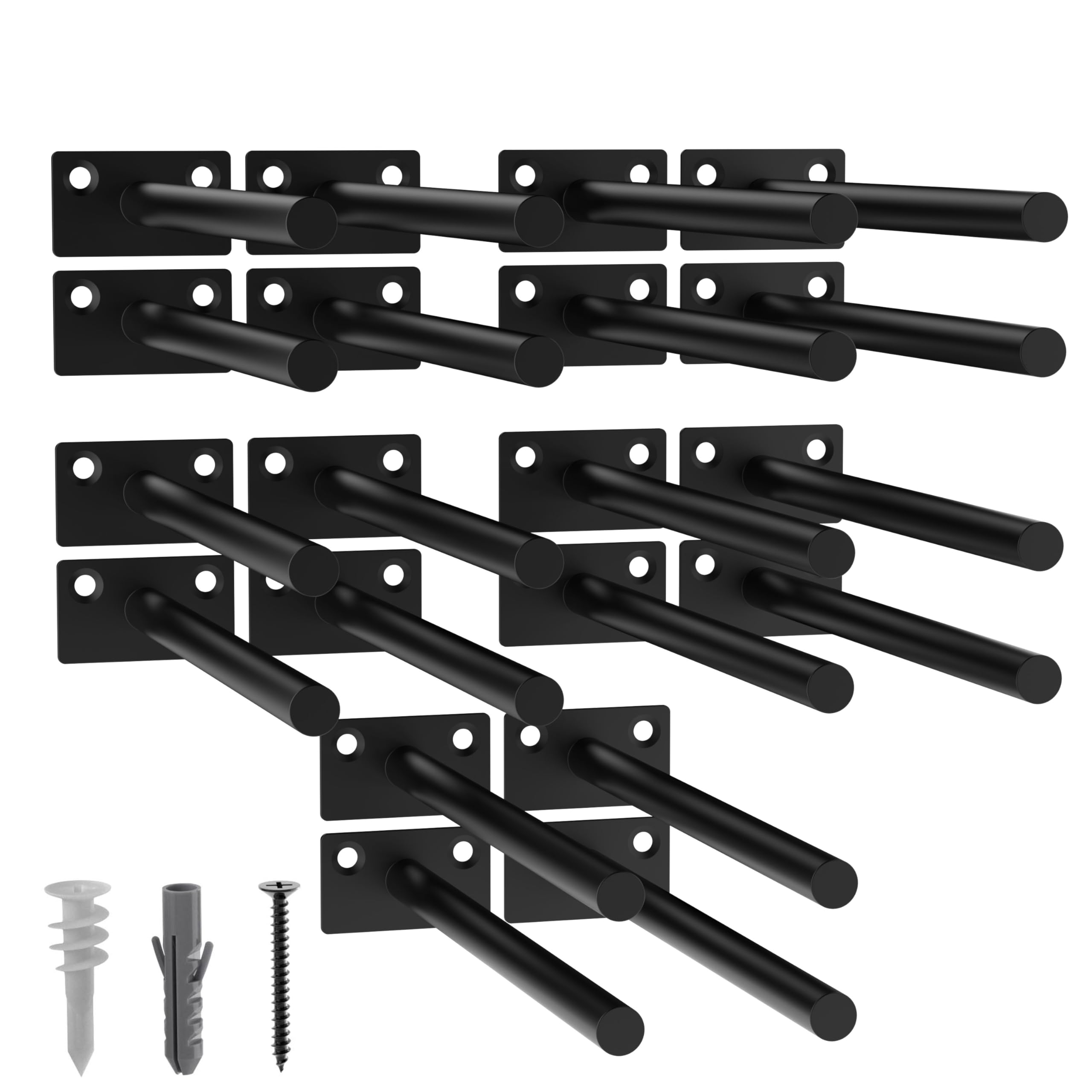 Floating Shelf Brackets - 12 Pack -20 Floating Shelf Brackets - 12 Pack -20