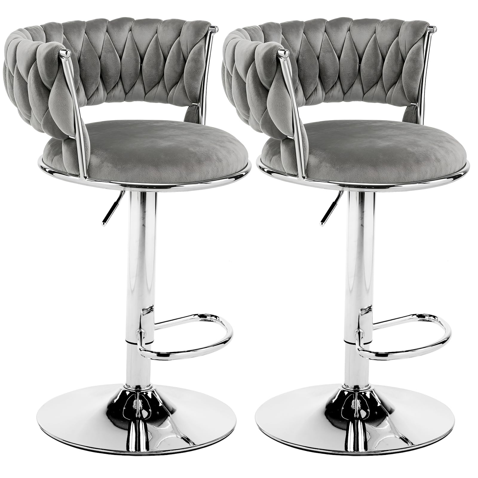 leadzm tabouret de bar lot de 2