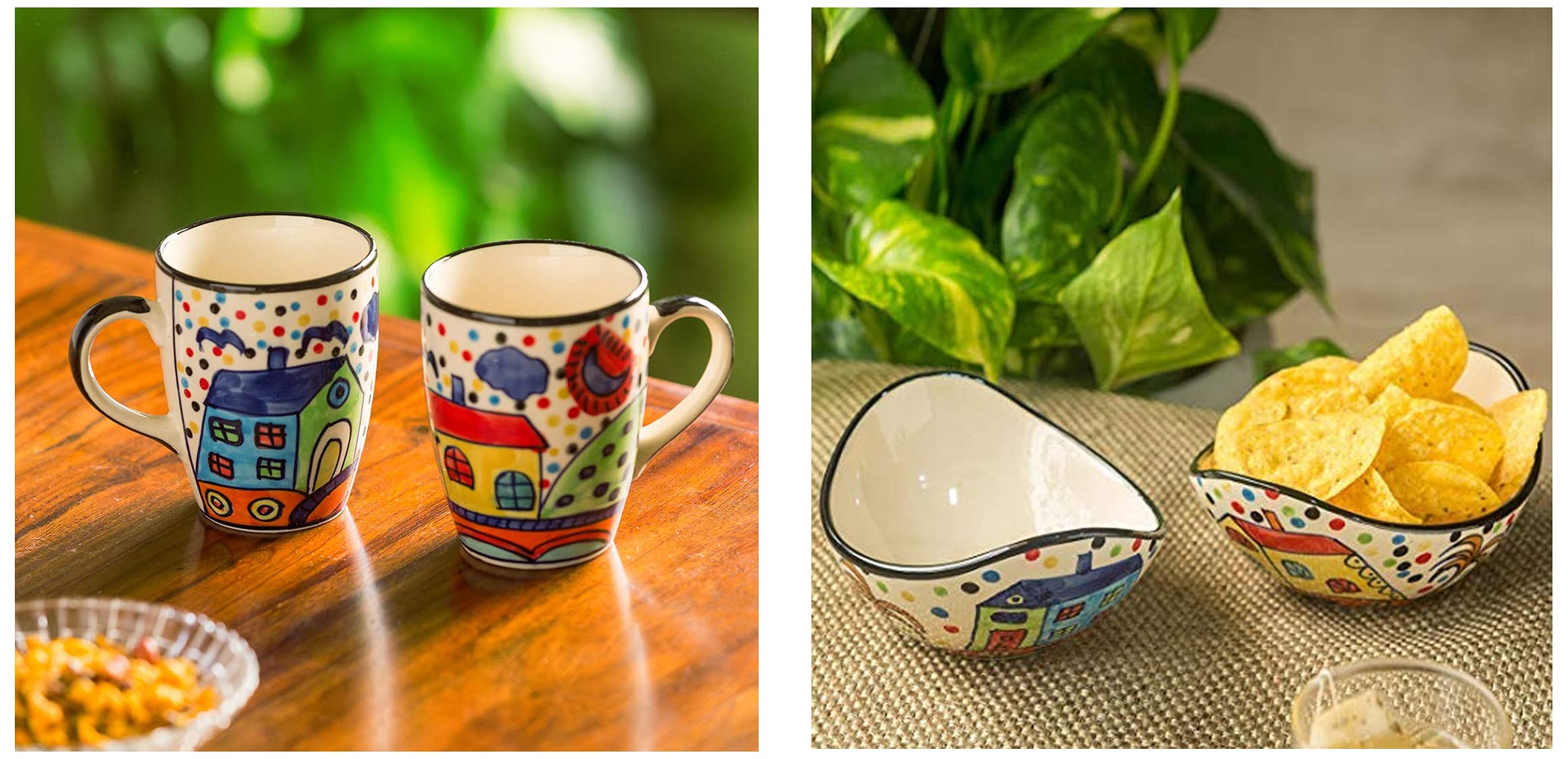 ExclusiveLane Prestige Omega Select Plus Non-Stick Ceramic Paniyarakkal with Lid and Prestige Multi-Kadai (240 mm, Black, 220mm)