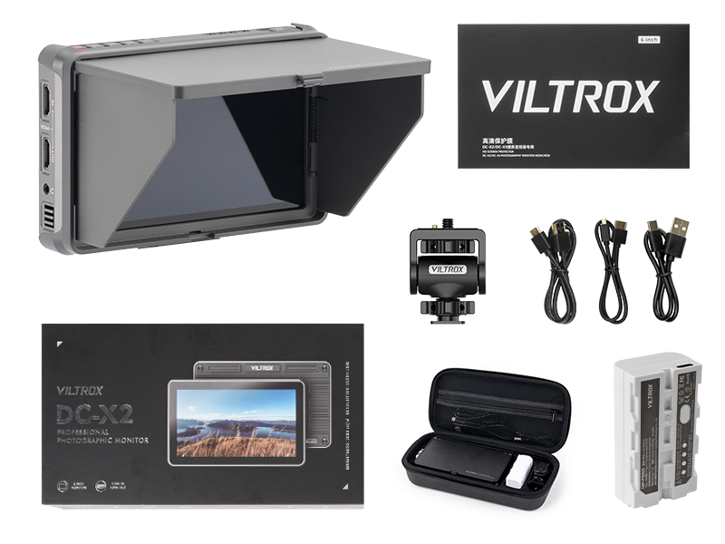 VILTROX DC-X2 6 Inch IPS Camera Field Monitor Touch