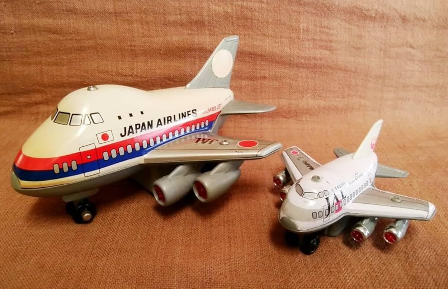 JAL Japan Airlines JA8114 航空機　ブリキ JAL Japan Airlines JA8114 航空機 ブリキ - メルカリ