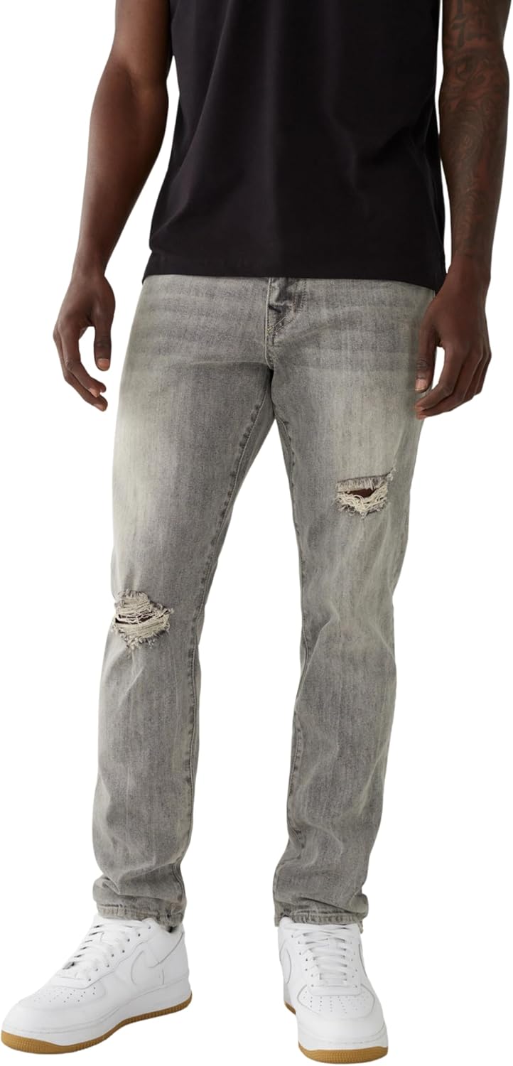 True Religion Men's Geno Single Needle Slim Jean