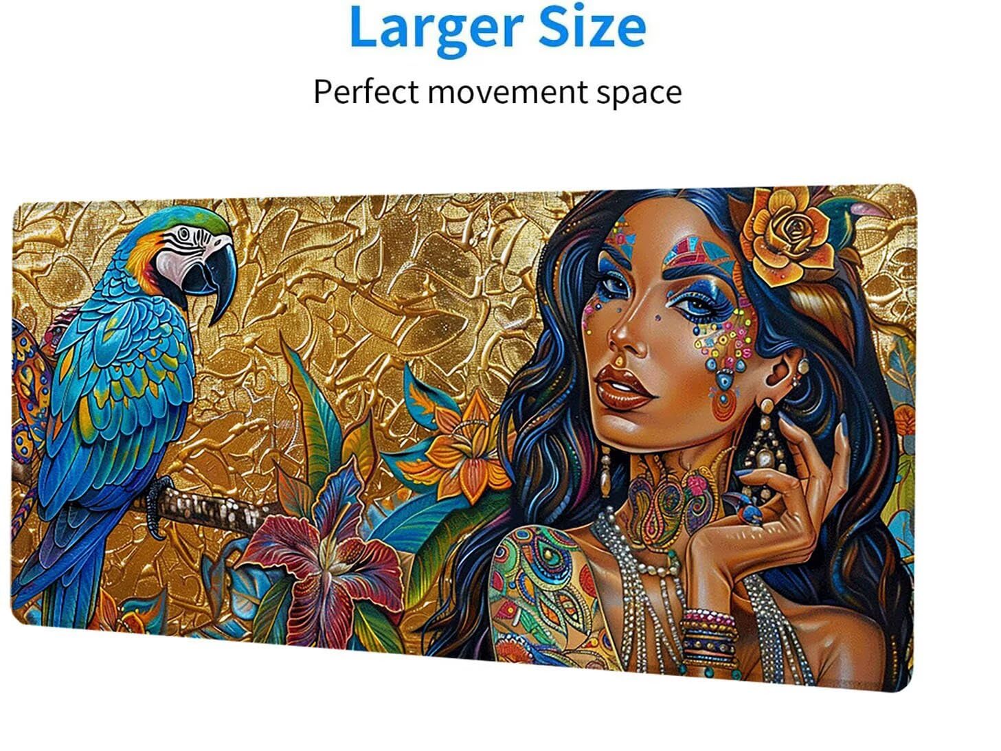 Żółta podkładka pod mysz XXL 1500 x 800 x 3 mm, duży rozmiar podkładka pod mysz do gier retro ze zszytymi krawędziami podkładka pod mysz, wodoodporna i antypoślizgowa podkładka pod mysz i klawiaturę