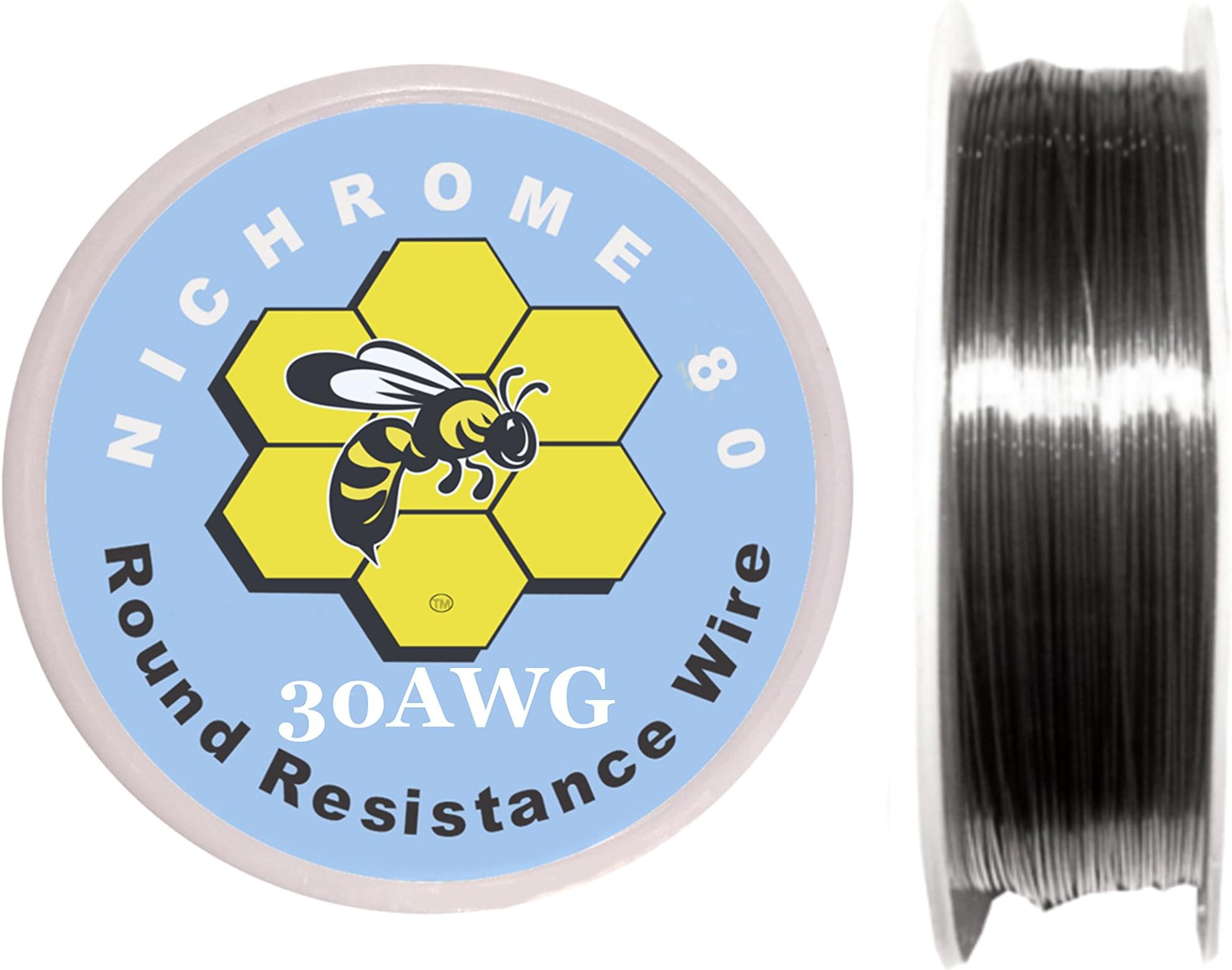 Kbee's 100 ft - 30 Gauge AWG Nichrome 80 Resistance Wire 100’ Length