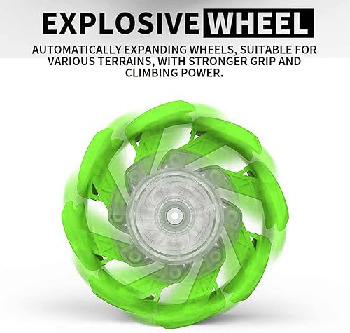 Miniatura 4 de IKAYAA Coche de acrobacias RC,Coche de control remoto de 2.4GHz,Juguete de coche RC para niños niños,Rotación de 360 grados con luz