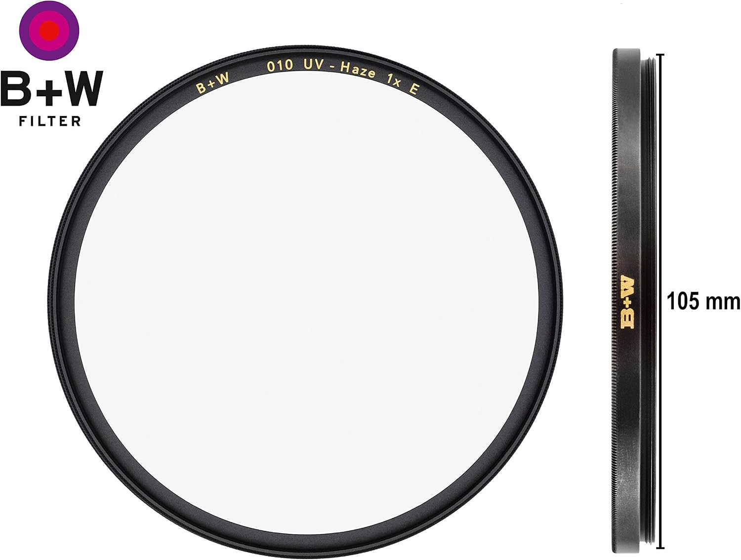 Flаѕh Dеаlѕ - 70% оƒƒ B + W 105mm UV Protection Filter (010) for Camera Lens – Standard Mount (F-PRO), E Coating, 2 Layers Resistant Coating, Photography Filter, 105 mm, Clear Protector Crеаtіvе Prоduсt B + W 105mm UV Protection Filter (010) for Camera Lens – Standard Mount (F-PRO), E Coating, 2 Layers Resistant Coating, Photography Filter, 105 mm, Clear Protector