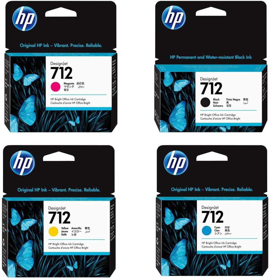 HP 712 29ml Cyan DesignJet Original Ink Cartridge for T650, T630, T230, T210 & Studio Plotter Printers HP 712 29ml Cyan DesignJet Original Ink Cartridge for T650, T630, T230, T210 & Studio Plotter Printers