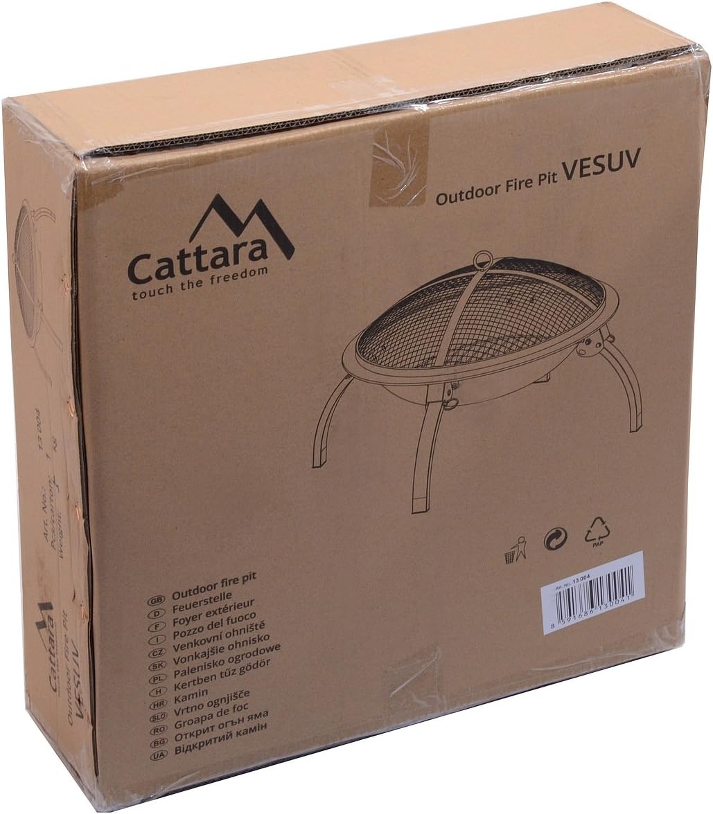 Vesuvius 13004 Fire Pit with Lid