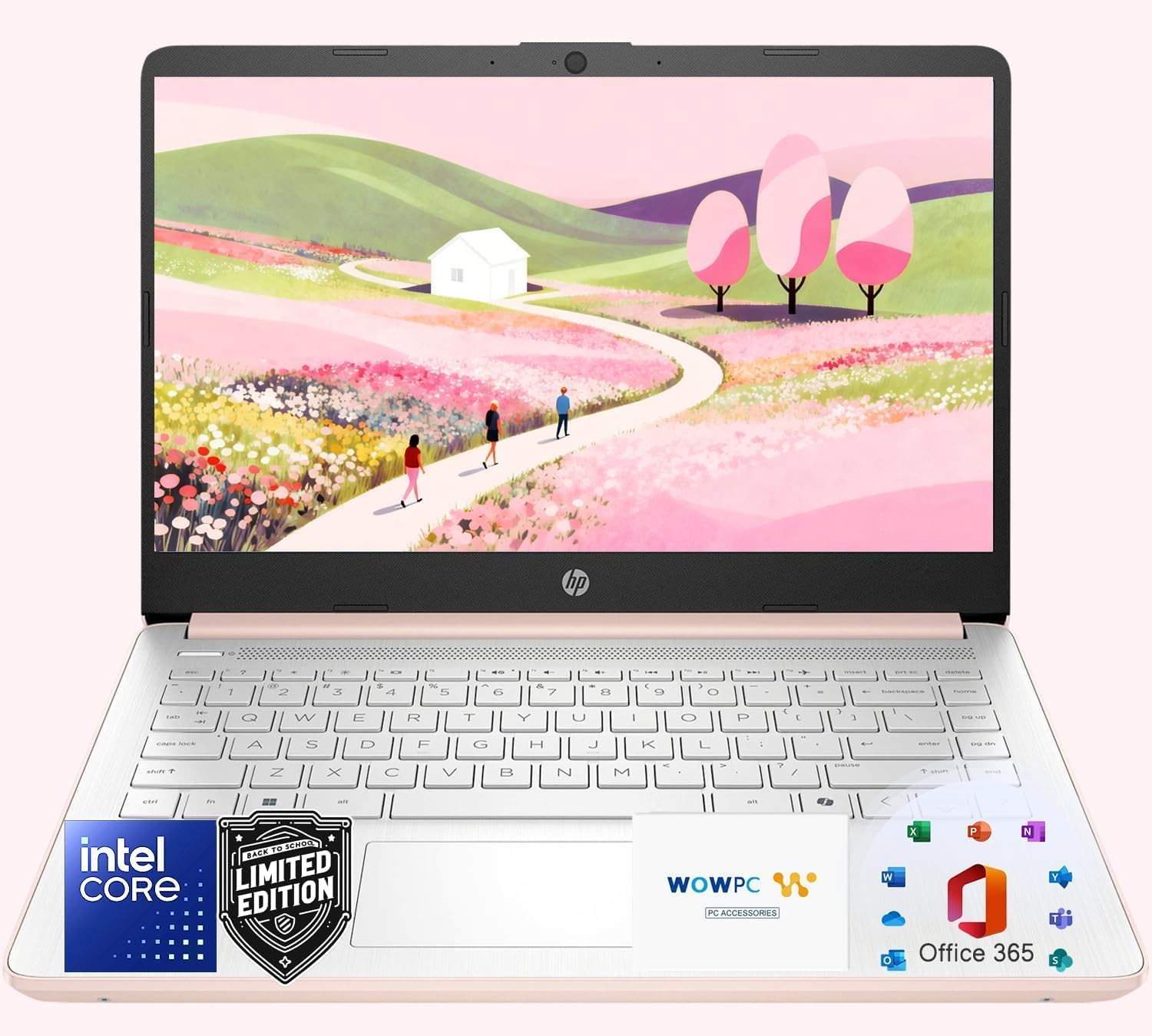 HP Ultrabook Laptop with Copilot AI & Office 365 • Intel 4-Core CPU • 1.1TB Storage (1TB OneDrive and 128GB SSD) • 8GB RAM • Windows 11 w/o Earbuds HP Ultrabook Laptop with Copilot AI & Office 365 • Intel 4-Core CPU • 1.1TB Storage (1TB OneDrive and 128GB SSD) • 8GB RAM • Windows 11 w/o Earbuds