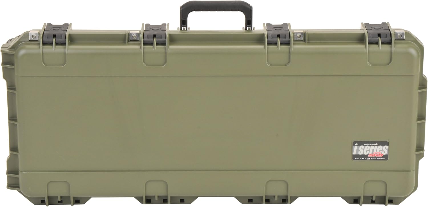 SKB 3I-3614-6M-E iSeries 36.50" x 14.50" x 6" - Empty w/Wheels, OD Green, Multicolor