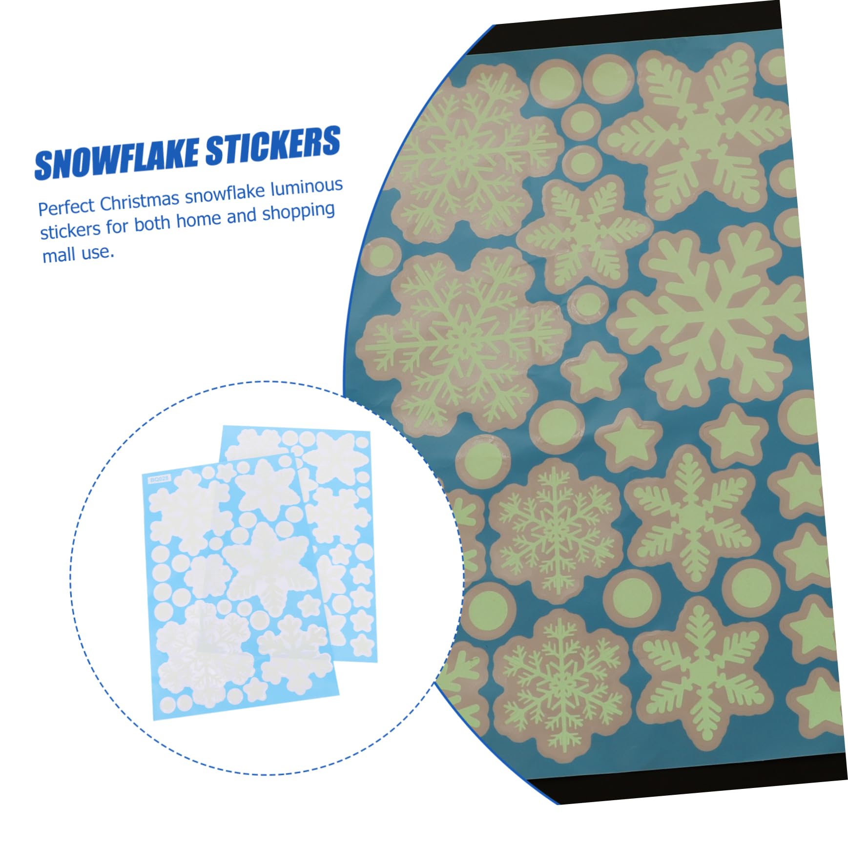 FRCOLOR 14blätter Weihnachtliche Schneeflocken Aufkleber Pvc Sticker Für Fenster Und Dekoration Weihnachtsdeko Für Zuhause Und Geschäfte