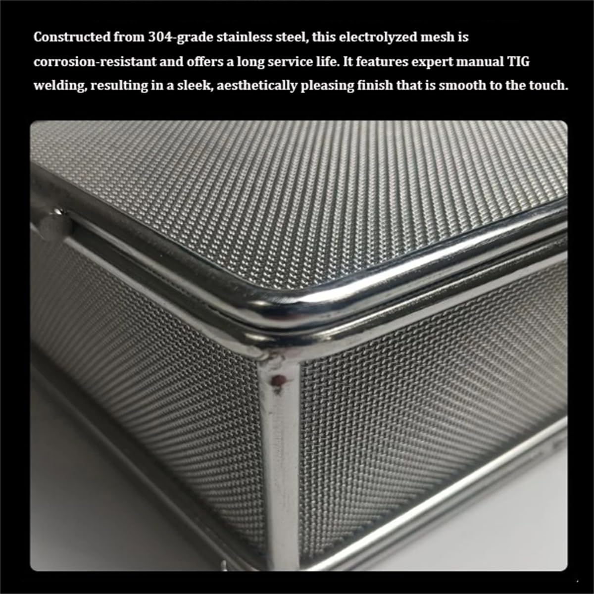 Cestas Perforadas, Cesta de esterilización de Instrumentos de Acero Inoxidable médico, Bandeja de esterilización Perforada de Malla con Tapa y Cerradura, Caja de Instrumentos quirúrgicos de Lavado de