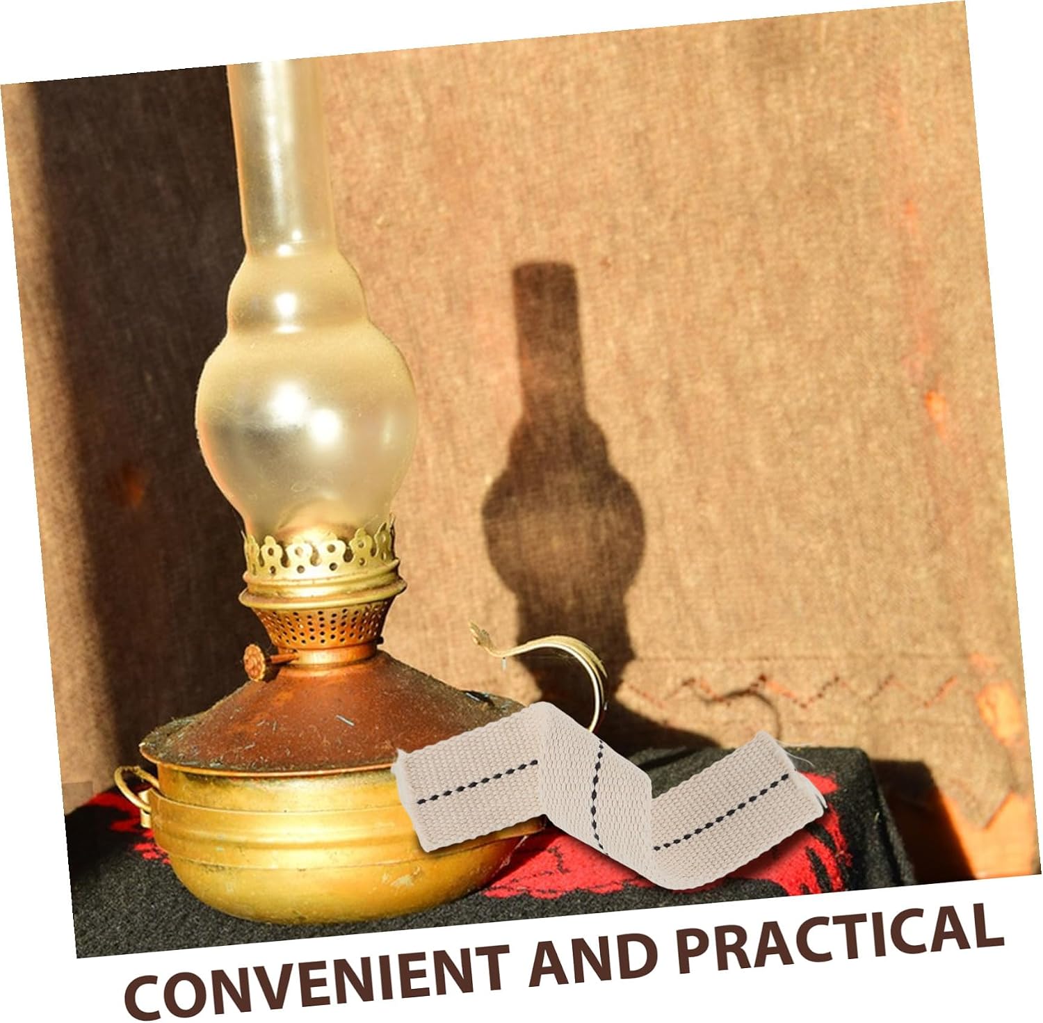 Cotton Oil Lamp Wick for Oil Lamp and Lantern Replacement