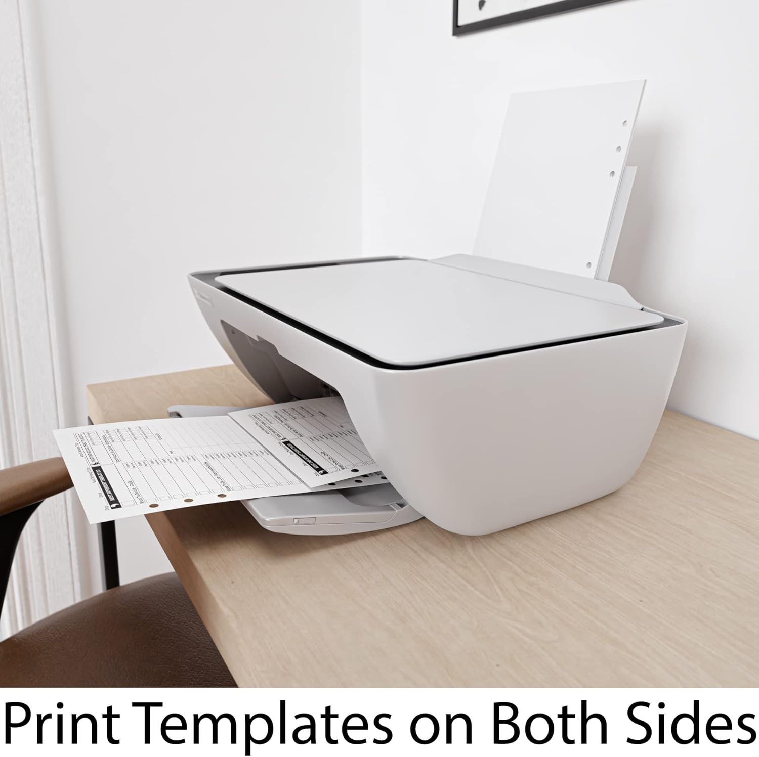 A5 Blank Paper, 120 GSM, 6-Hole Punched, 400 Sheets (800 Pages), Printer Paper 148 x 210 mm (5.83 in x 8.27 in)
