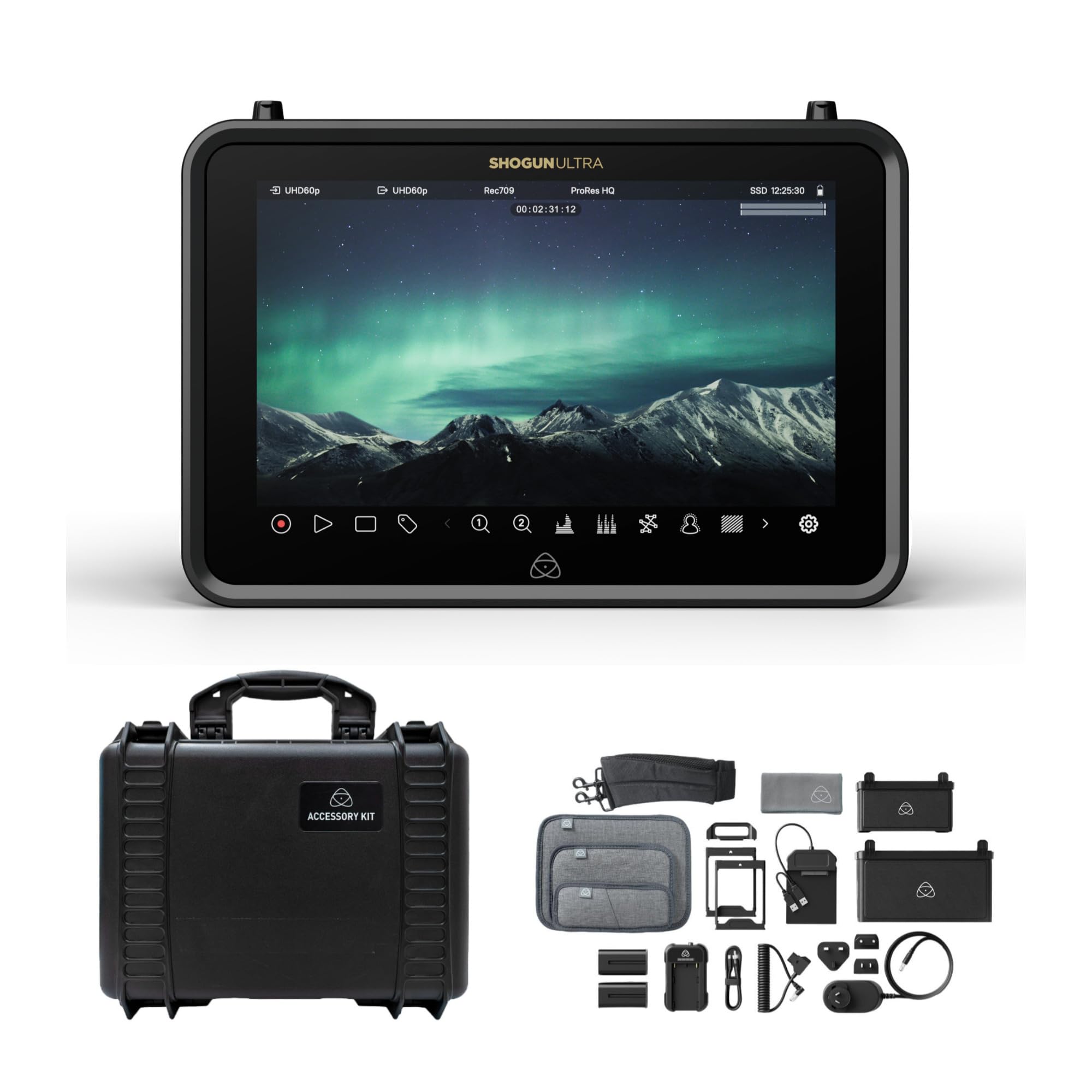Buy Atomos Shogun Ultra 7-Inch HDR Monitor-Recorder 8K Raw Bundle