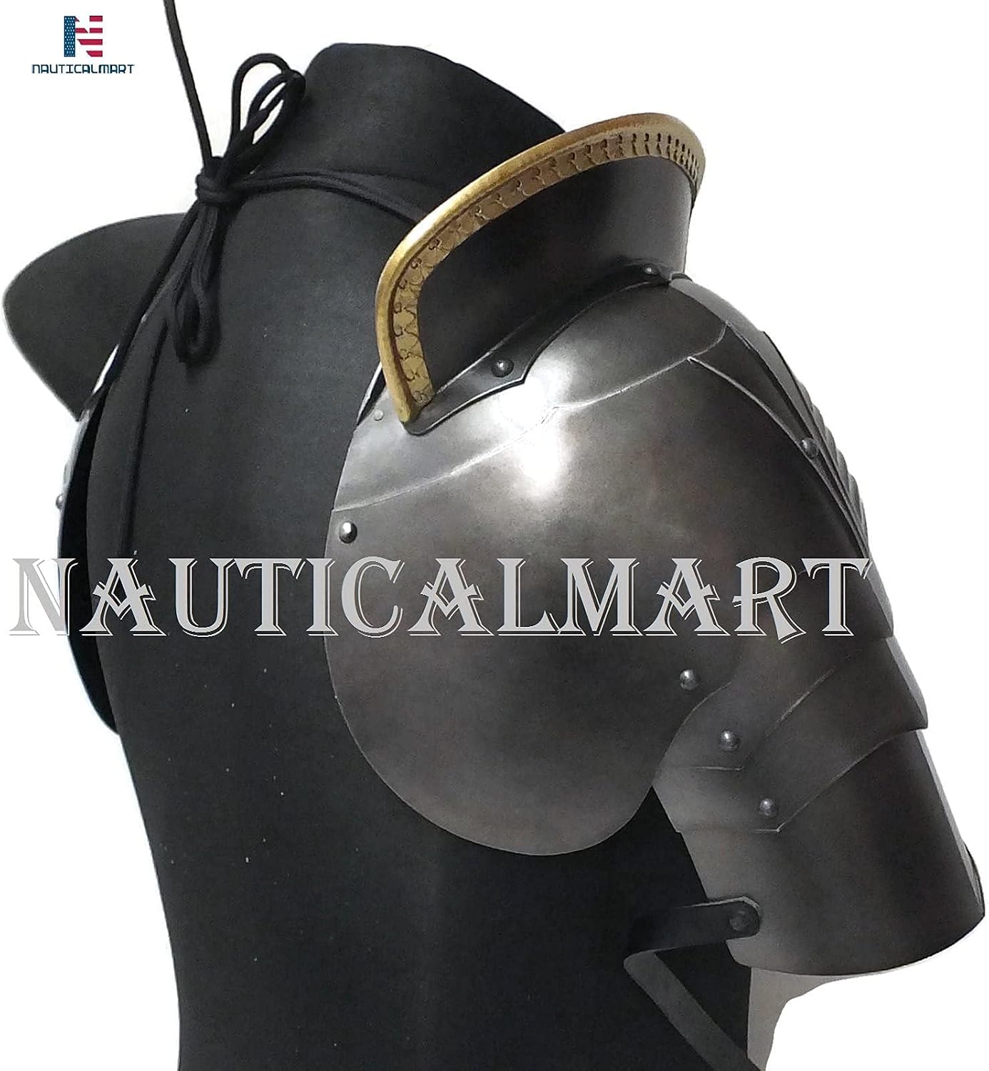 NauticalMart Plate Armour Gothic Errant Squire Pauldron