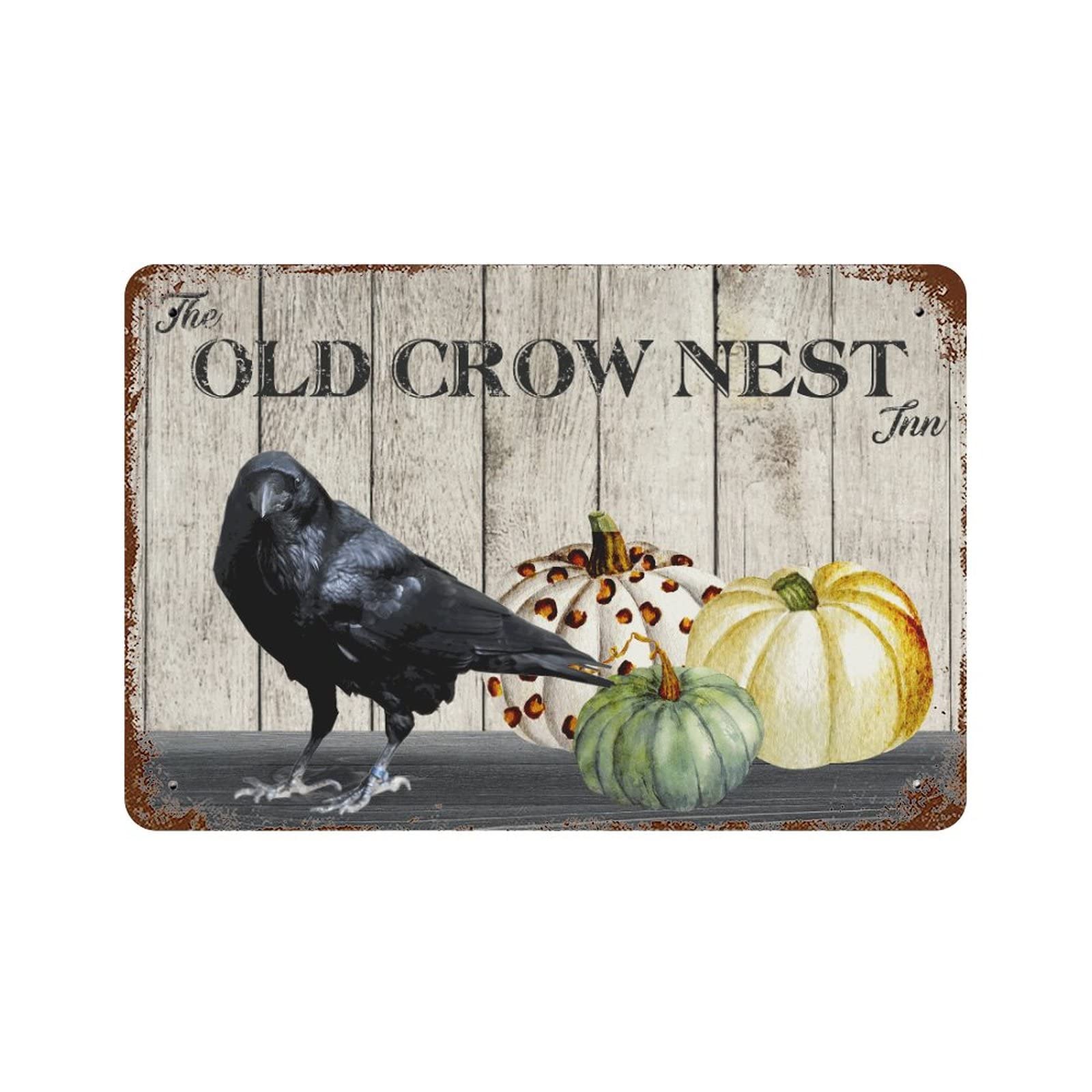 Signalisation Halloween exterieur panneau alu resistant aux intemperies