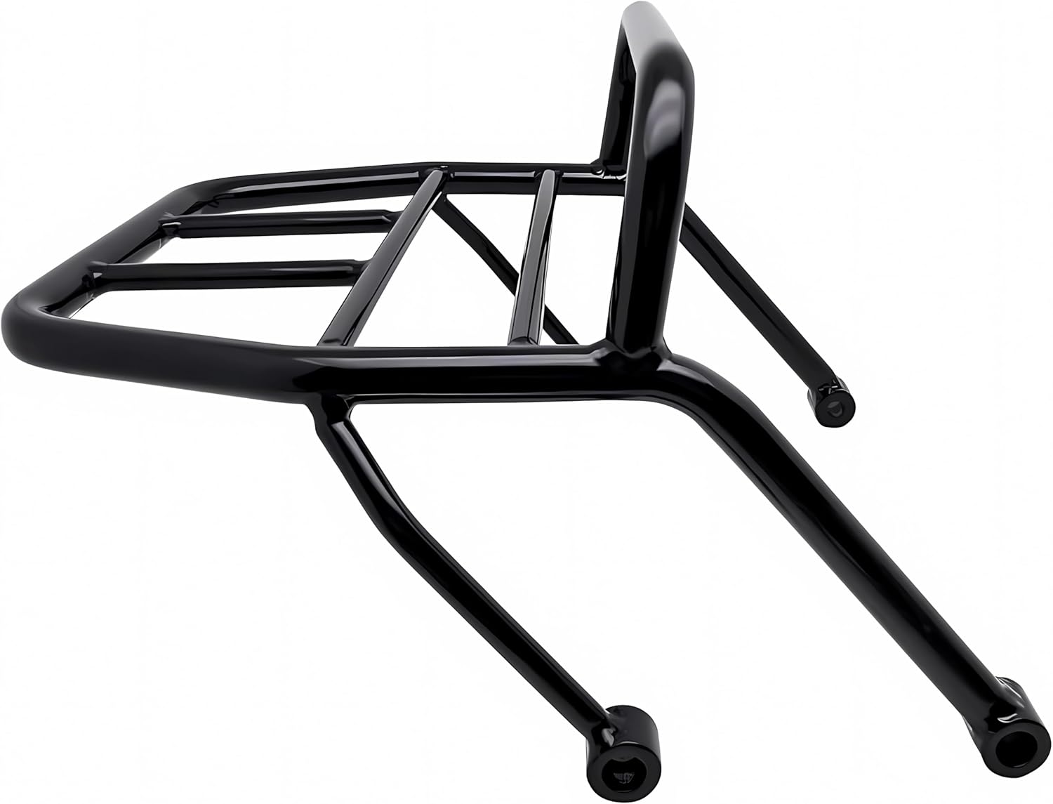 Motorcycle Black Front Rack Carrier Luggage Compatible with Honda CT125 Trail 125 Hunter Cub(2019-current)