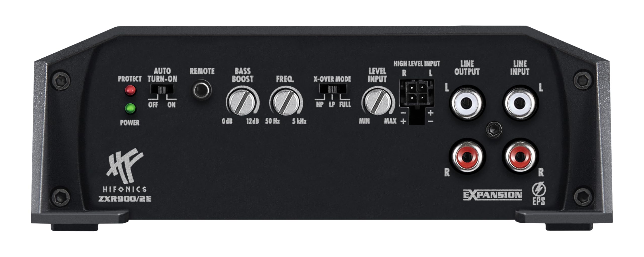 HiFonics ZXR900/2E - Amplificateur numérique compact 2 canaux classe D Premium avec 900 W RMS - Série Zeus Expansion
