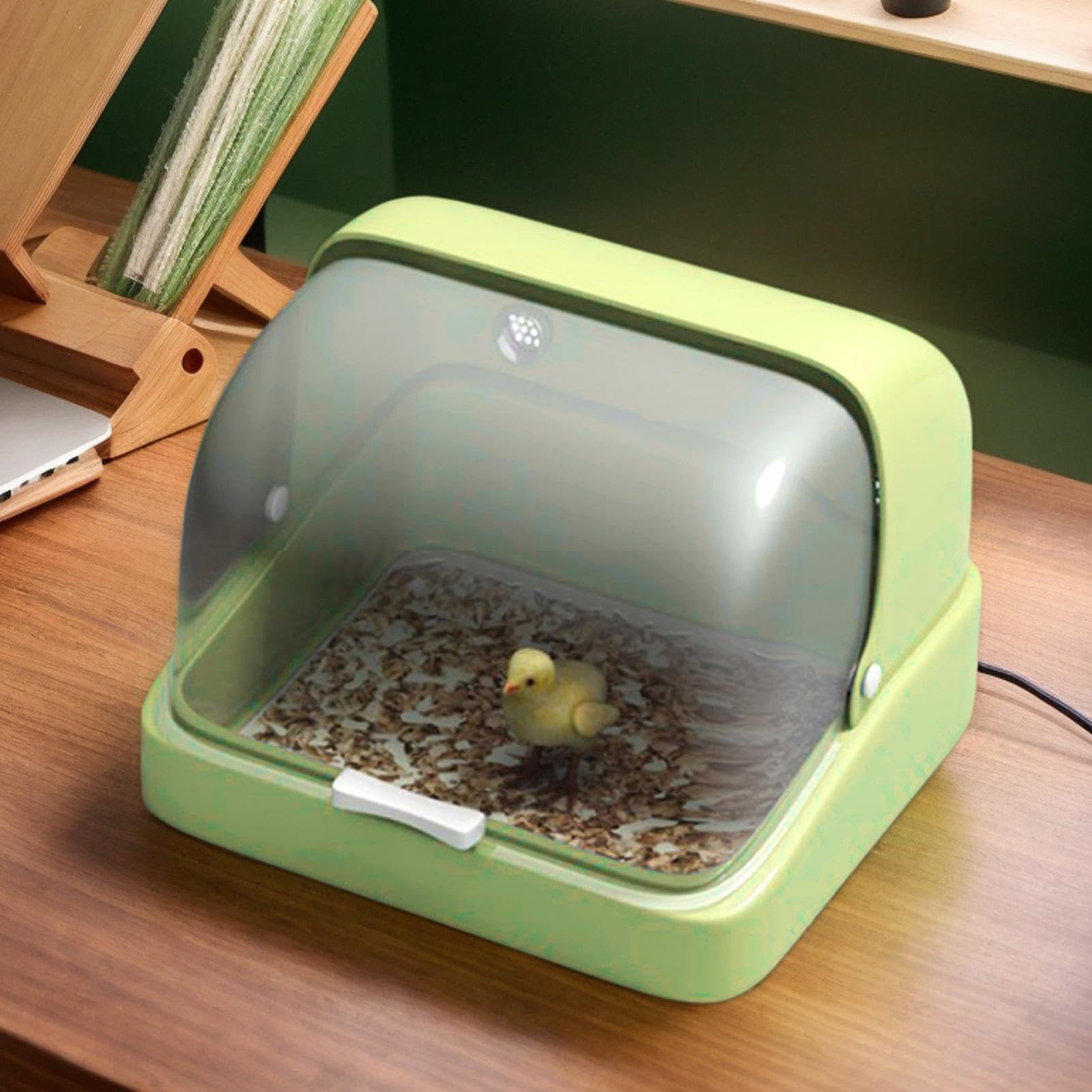 Incubadora de pajareras, Caja de pájaros con Calor, Caja Visual Transpirable, 3 temperaturas Ajustables, Accesorios, Adecuado para Loros, periquitos y pájaros del Amor de la cacatúa