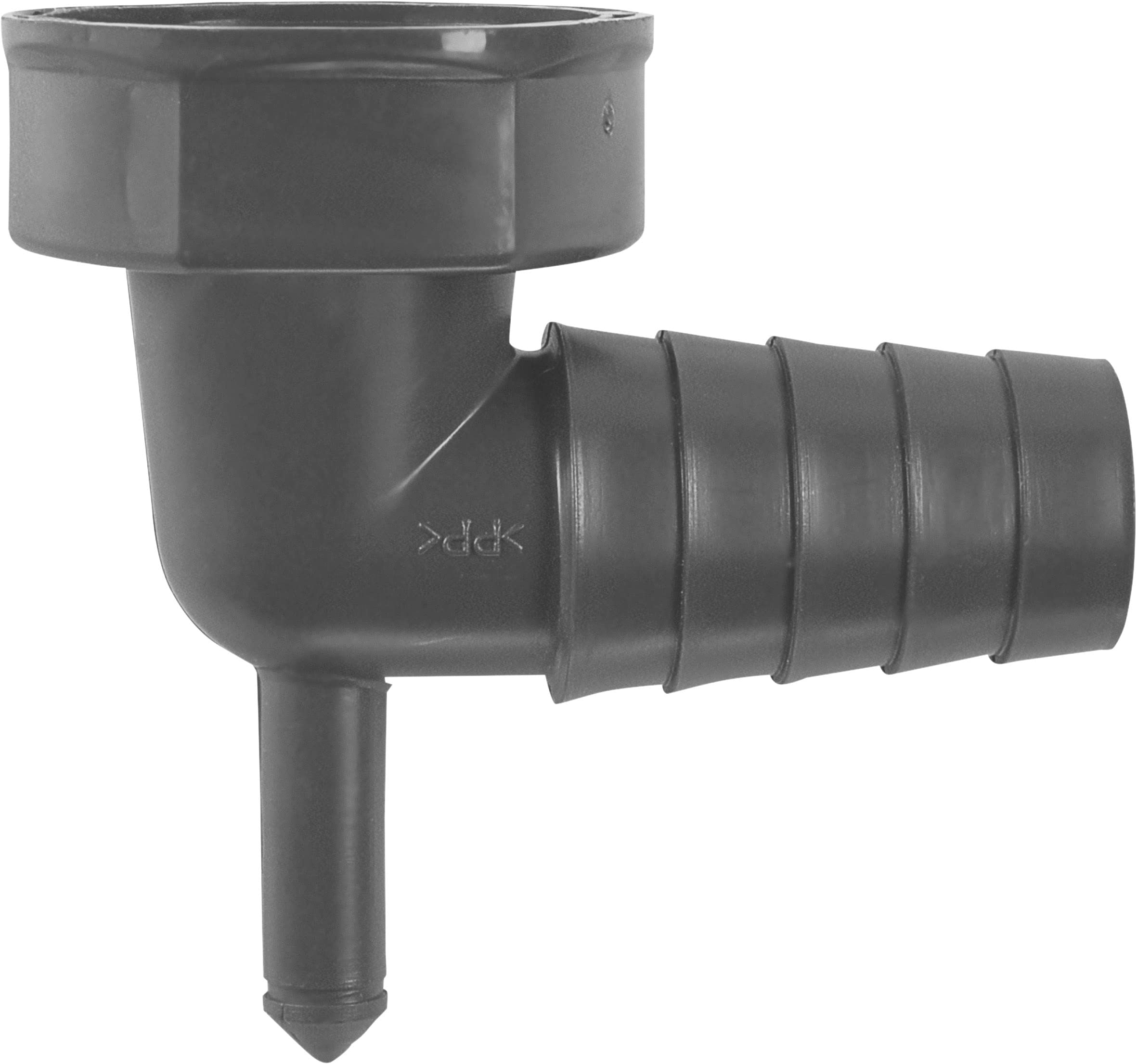 Cornat Rezyklat Raccordo Per Tubo Flessibile 45° - 1 Pollice IG, Ø21-23mm - Plastica Riciclata Made In Germany