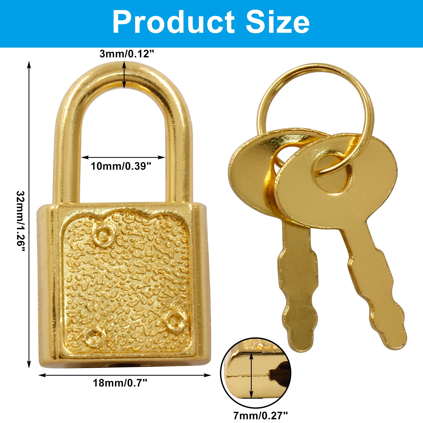 小物 PADLOCK KEY HANGER / GOLD PADLOCK KEY HANGER / GOLD