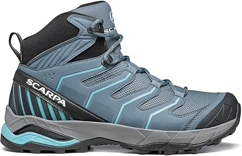 SCARPA Botas Maverick Mid GTX impermeables Gore-Tex ligeras para mochileros y senderismo