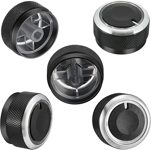 Miniatura 5 de Frienda 6 piezas de perilla de control de calentador de CA climática, soplador, perilla de control de ventilador, interruptor de CA, botón de