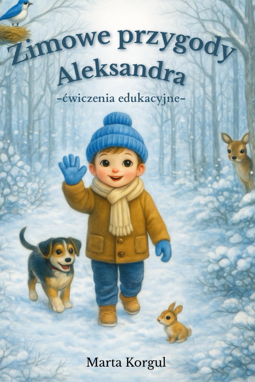 Zimowe przygody Aleksandra: ćwiczenia edukacyjne
