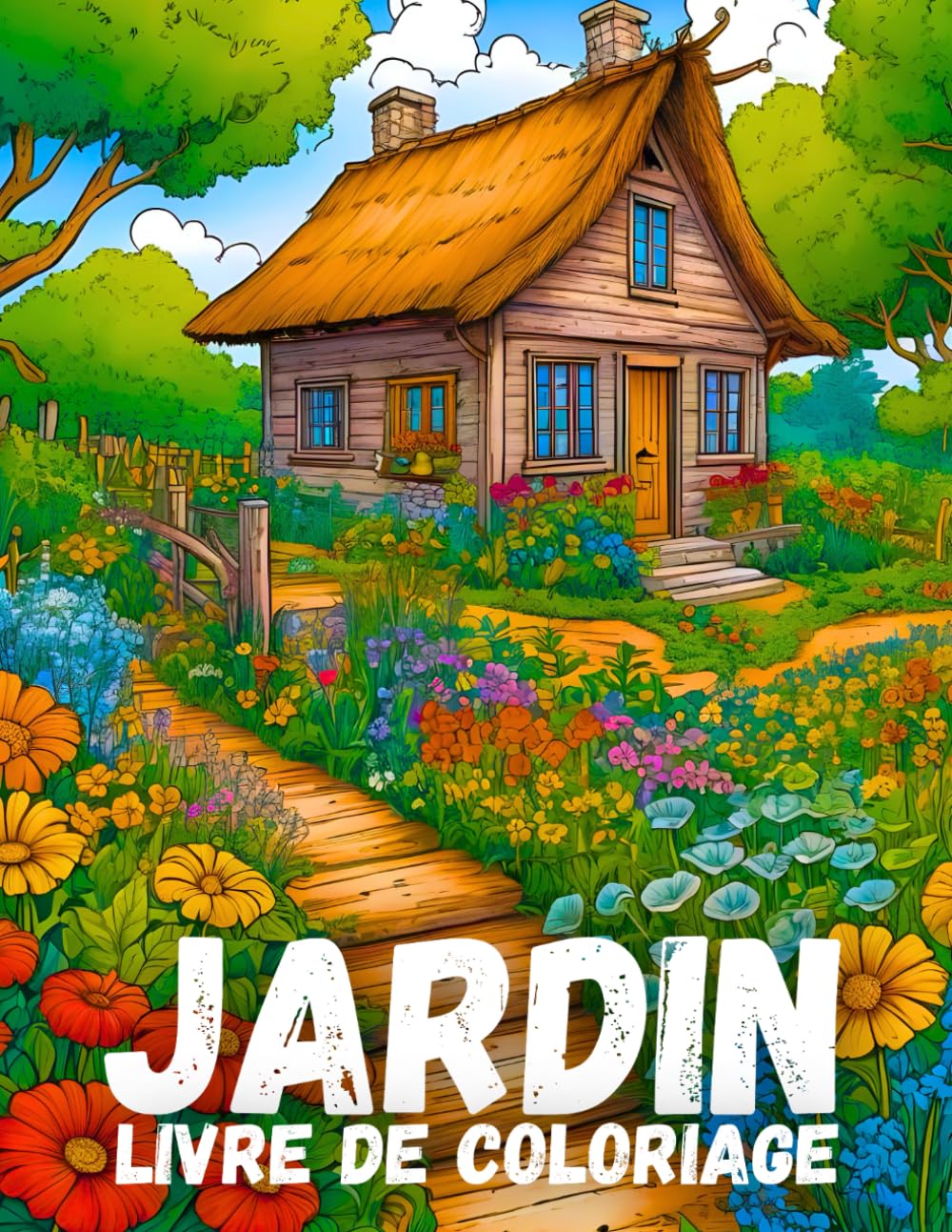 Jardin Livres de Coloriage: livre de coloriage relaxant pour adultes Zen Garden Oasis 30 magnifiques motifs pour détendre votre esprit - Scènes et ... les adultes, les adolescents et les seniors