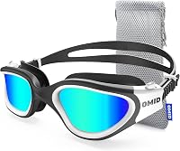 OMID P2 gafas de baño polarizadas [patentes y actualizaciones] gafas de baño antiniebla, antiultravioleta y sin fugas para...