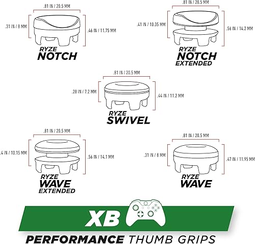 Miniatura 4 de Satisfye Ryze Pads for Xbox (5 Thumbsticks) - Comfort and Precision Thumb Pads, Gaming Accessories Compatible with Xbox OneSeries SSeries X