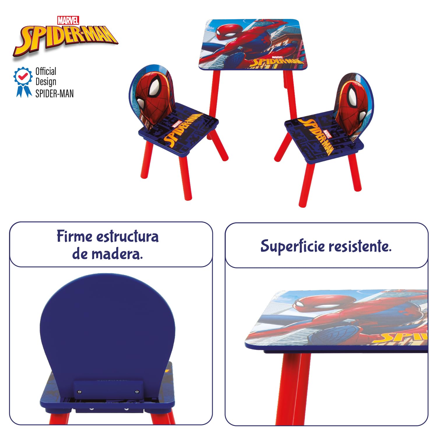 Coprischiena Spider-Man Per Sedia Da Scrivania - Taglia Unica - Foto 3