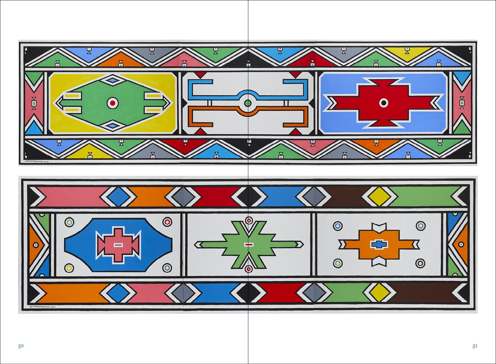 Esther Mahlangu /anglais