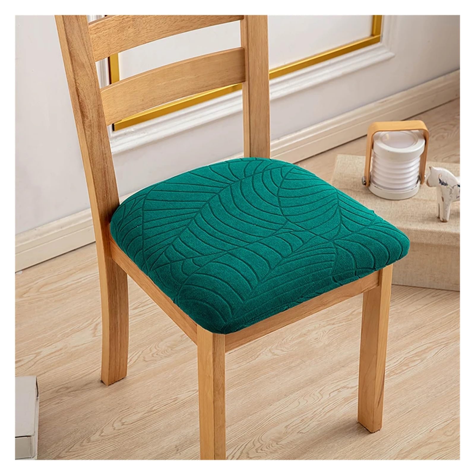 RYQZHHY Chair Cover Chair Seat Cover Stretch Dining Room Removable Without Backrest Protector