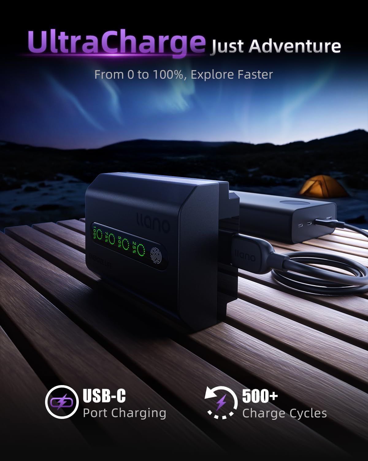 CM3 & NP-FZ100 Aurora Battery Set — Extended Shooting Power