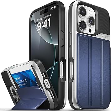 VENA vCommute Flip Leather Wallet Case